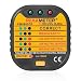 Produktbild EletecPro Advanced Steckdosen-Tester für Leiter, Neutralleiter und Erde Tester, Buchse Steckdose Automatischer-Detektor RCD Funktion Test Polarität Steckdosen Verkabelung Fehler Safety Tips