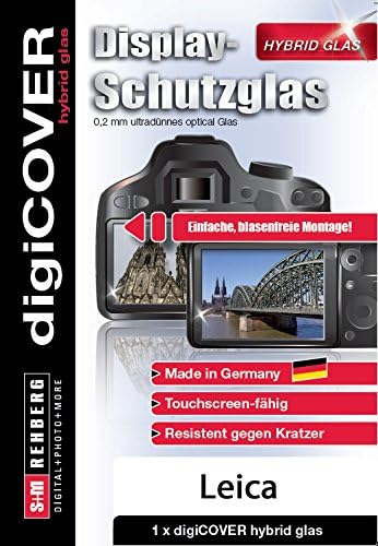 digiCOVER Hybrid Glass Display Protector for Leica M 10 - Transparent