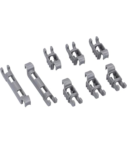 LUTH Premium Profi Parts Lager voor stekelrij bevestigingsset klemmen compatibel met Bosch Siemens 611472 00611472 voor vaatwasser ondermand LUTH Premium Profi Parts Lager voor stekelrij bevestigingsset klemmen compatibel met Bosch Siemens 611472 00611472 voor vaatwasser ondermand