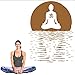 Produktbild cmdyz   Yoga   l Vinyl Aufkleber Yoga Lotus Pose   l Aufkleber Yoga Studio Decor Wohnzimmer   l Sofa   l    Aufkleber 57 * 78cm
