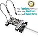 Produktbild Adjustable PCB Holder, Simple Design PCB Repair (Board Sizes up to 75mm Wide, Equipped with 4 Non-Slip Mat) PCB Tools, Circuit Board Holder --- Mobile Phone Repairing Soldering Iron Rework Tool by LITEBEE