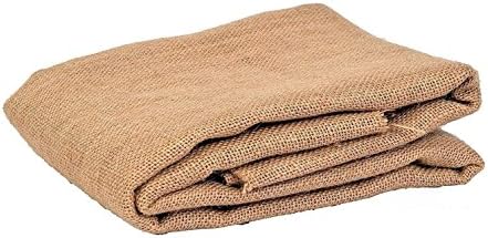 JUTE N FABRICS, Rocket Natural Color Jute Fabric, 51 INCH Width Five MTR Packing, Used for Making Jute Bags, Art & Craft,Home DECORE, Matting