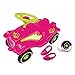 Price comparison product image Flower Power Big Toy Factory 800056103 Big Bobby Car with Shoe Pads & Quiet Tyres