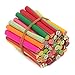 50 Pcs 3D Fimo Cane Stick Fruit Pattern Nail Art Tips DIY Decoration Manicure