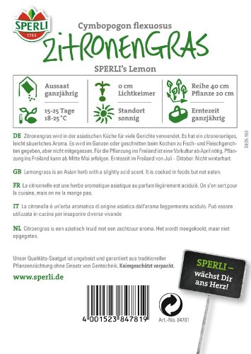 Sperli Zitronengras SPERLI’s Lemon - 2