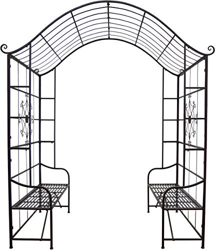 Preisvergleich Produktbild ROSENBOGEN mit Bank M Met H255 124374b