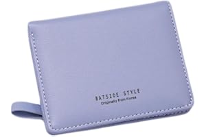 Oyccen Portefeuille Court Femme Bifold Porte-Monnaie Mince Porte-Cartes pour Dames Petite Pochette