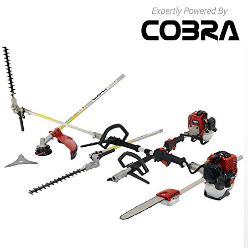 Cobra MT250C 4-in-1 Multi Tool System Strimmer Hedge Trimmer Pruner Brushcutter