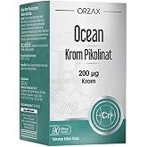 Ocean Krom Pikolinat 200 mcg 90 Kaps&uuml;l + Facial Cleanser 100ml Hediyeli