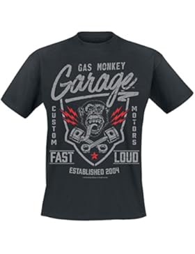 Gas Monkey Garage Fast'n Loud T-Shirt schwarz