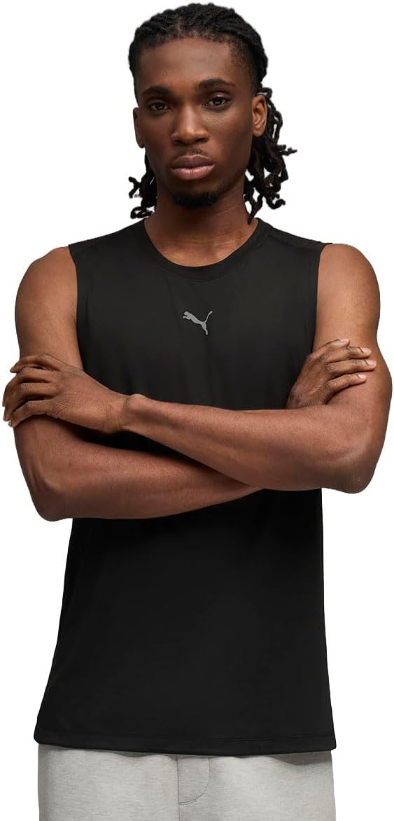 PUMA Camiseta sin Mangas Unisex M Cloudspun (Paquete de 1)