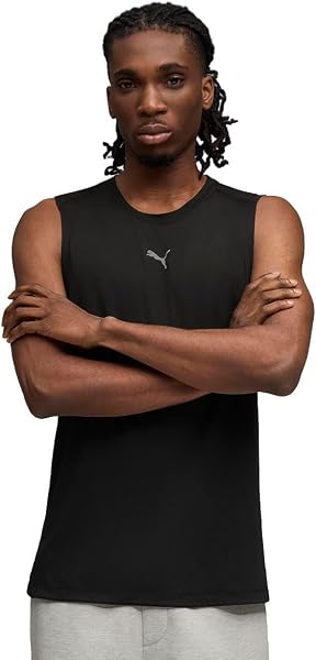 PUMA Camiseta sin Mangas Unisex M Cloudspun (Paquete de 1) - 1
