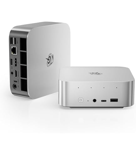 Beelink GTR4 AMD Ryzen 9 4900H; Mini PC 32GB DDR4 RAM 500GB
