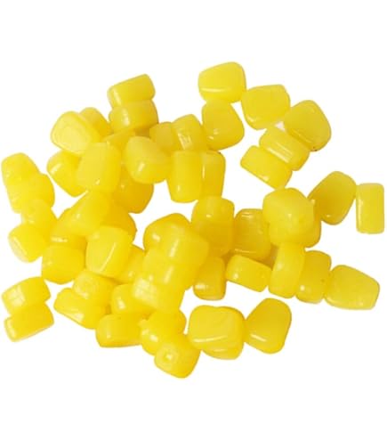 Mais da pesca, a forma di mais artificiale, galleggiante, pop-up, imitazione esca per pesca alla carpa (#7/6 colori Mais da pesca, a forma di mais artificiale, galleggiante, pop-up, imitazione esca per pesca alla carpa (#7/6 colori