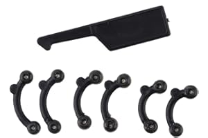 BRRNOO Invisible Nose Shaping Kit, Painless Makeup Accessories Set with Lifting Straightening Clip for Nose Bridge, Beauty Aid for Perfect Face Contouring