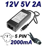 Nuevo. Adaptador Alimentación Cargador 12 V 5 V 5 pin para disco duro WD Elements 500 GB WD5000 C035 - 000
