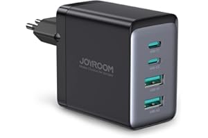 JOYROOM Caricatore Rapido USB C da 67W, Alimentatore di Rete a 4 porte, PD3.0 Type C, adattatore PPS, compatibile con MacBook/Pro/Air, iPhone, iPad, Galaxy, Xiaomi, Lenovo, Dell, Pixel