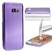 Produktbild Urcover® Metalloptik Ultra Slim 360 Grad Edition | Samsung Galaxy S7 Edge | TPU in Lila | Zubehör Tasche Case Handy-Cover Schutz-Hülle Schale
