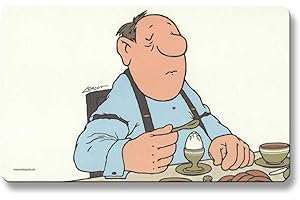 ‎INKOGNITO Loriot Frühstücksbrettchen 23 x 14 cm • 68062 ''Mann'' • Dies & Das • Küche & Frühstück • Frühstücksbrettchen • Brettchen