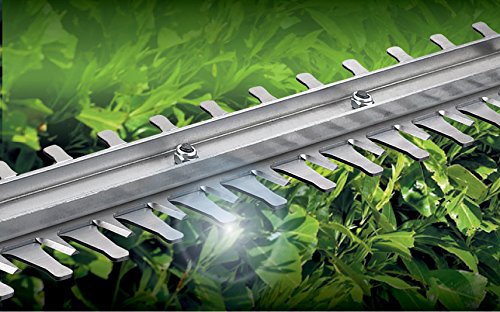 Black+Decker 18V Lithium Akku-Hecken-und Strauchschere, 45cm Messerlänge, 18mm Schnittstärke, Akku, Ladegerät, leistungsstarke E-Drive-Technologie, 2-Hand-Sicherheitsschaltung, GTC1845L20 - 5