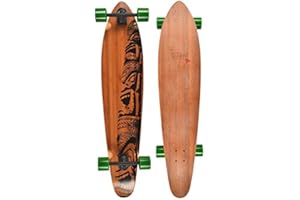 Jucker Hawaii - Cruiser Makaha - Longboard Pintail Bamboo en 6 variantes