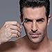 Chooling Facial Hair Scissors (Made of Forged & Polished Stainless Steel) - Safety Hair Scissors for Eyebrows, Eyelashes, Nose hair, Ear hair, moustache and beard
