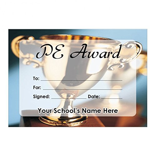 PE Certificate Set 1 for Teachers, Parents & Schools