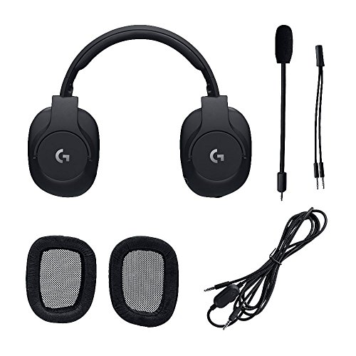 Logitech G Pro Auriculares Gaming  Ligeros con transductores Pro-G  para PC  PS4  Switch  Xbox One  VR 