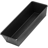 Zenker Z6514 Rectangular Steel Mould with Teflon Non-Stick Coating, Black, 1 Unit, 30 x 11.5 x 7 cm