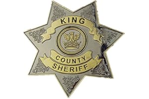 Patch Nation The Walking Dead King County Sheriff Rick Grimes Cosplay Metal Pin Badge