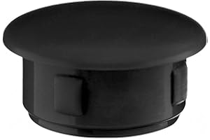 EMFA Tappi per fori diametro 17 mm Nero RAL 9005 Tappi Foro 8 pezzi diametro testa 20 mm