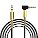 Mikong 3.5mm Jack Audio Cable Male To Male 90 Degree Right Angle Aux Cable (Black) RS.1099.00
