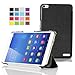 Produktbild IVSO Slim Smart-Cover Style Leder Hülle Case Folio Tasche Cover für Huawei MediaPad X1 7.0 - Tablet de 7" 4G + WiFi + Bluetooth 4.0, 16 GB, 2 GB RAM, Android 4.2 Tablet PC (Für Huawei MediaPad X1 7.0, Smart Cover-Schwarz)