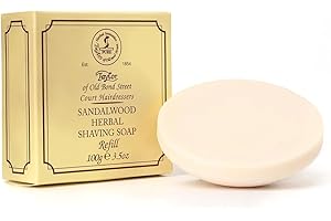 Taylor of Old Bond Street 100g Sandalwood Herbal Shaving Soap Refill