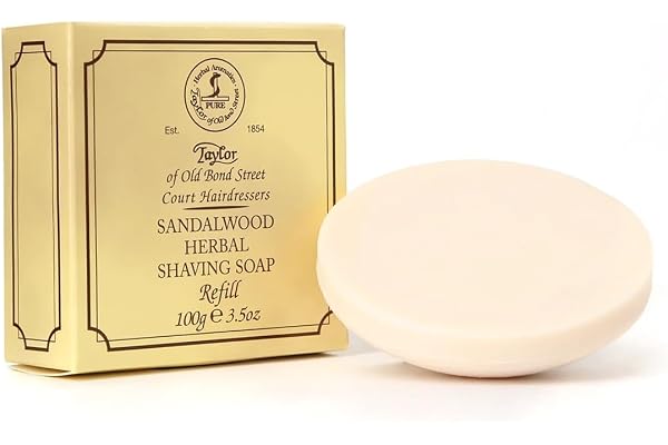 Recharge de Savon à Barbe Sandalwood 100g - Taylor