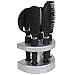 Price comparison product image Invero® 5 Piece Salon Styler Hair Care Brush Gift Set with Mirror and Stand – Ideal for Birthdays, Christmas and other Occasions