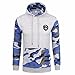 Produktbild Sannysis Männer Camouflage Mantel Jacke Pullover Sweatshirt Hoodie Langarm Oberbekleidung (S, Blau)