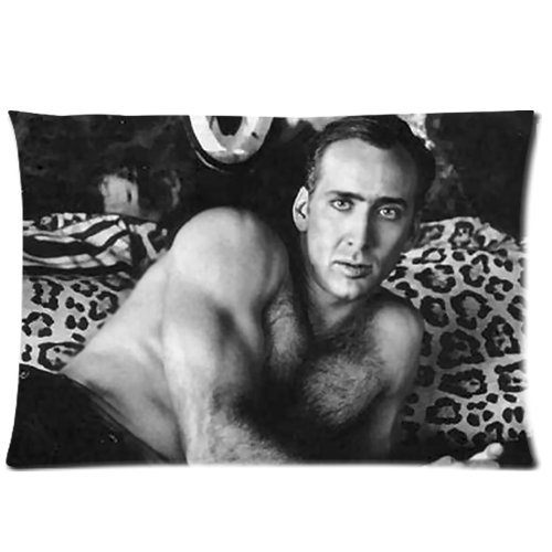 Generic nick cage happy birthday meme Custom Zippered Pillow Cases 20x26 (Twin Sides)