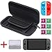 Produktbild [13 In 1] Nintendo Switch Tasche, Diyife® Switch Tasche mit 3 KOSTENLOSEN HD Displayschutz, GameCard Case, 1 Paar Joy-Con Gel Schutzhülle, 6 Stück Reinigungsset, 10 Eingebauter Game Card Halter