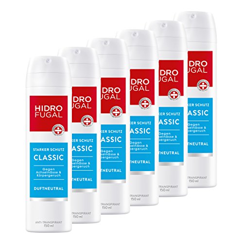 Hidrofugal Anti-Transpirant Classic Spray, 6er Pack (6 x 150 ml) - 3