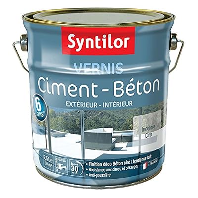 Syntilor Vernis ciment extérieur / intérieur Ciment SYNTILOR, incolore, 2.5 l