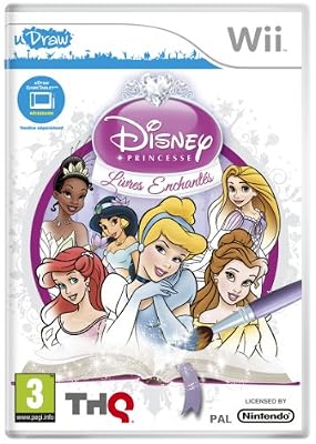 THQ Disney Princesse : livre enchantés (jeu Wii tablette)