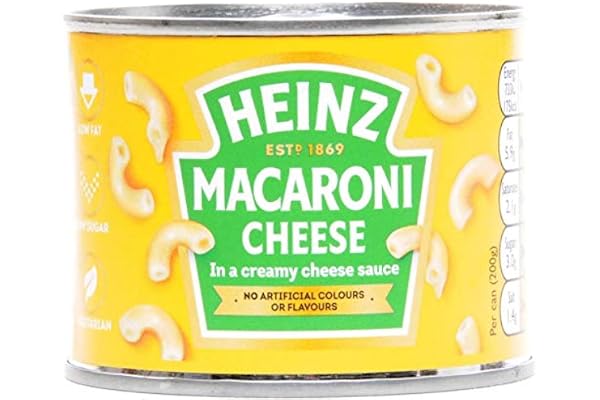 Heinz Pasta burkar (makaroner ost 3 x 200 g)