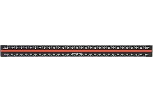 Linex Scale Ruler 30cm, Triangular, Aluminium, Black