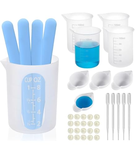 30-1000ML Misurino in Silicone Tazza Divisa per Accessori per Gioielli