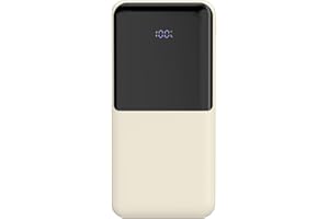 DOUBC Batterie Externe 10000mAh, 22.5w Power Bank Charge Rapide Chargeur Externe USB C Input & Output avec 0-100% Écran LCD, Batterie Portable Compatible avec iPhone 16 15 14 13 Pro Max Samsung iPad etc