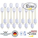 👶 ZERTIFIZIERTES SICHERHEITSPRODUKT: Unser Schubladenschutz wurde nach 181 gefährlichen chemischen Stoffen von einem unabhängigen Labor geprüft und als ungefährlich eingestuft