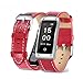 Produktbild Smartwatch Damen Wasserdicht, elecfan IP67 Wasserdicht Fitness Trackers Farbdisplay Fitness Armband Intelligente Uhr mit Pulsmesser, Herzfrequenzmesser, Schrittzähler, Schlaf-Monitor, Aktivitätstracker kompatibel mit iPhone Android Handy (Rot)