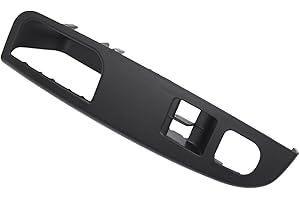 Ronyme Embellecedor de puerta lateral del conductor delantero izquierdo, duradero, 1K3868049B 1K3868049C, piezas de repuesto para vehículos, cubierta de