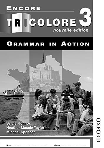 Encore Tricolore Nouvelle 3 Grammar in Action Workbook Pack (x8): Grammar in Action Stage 3